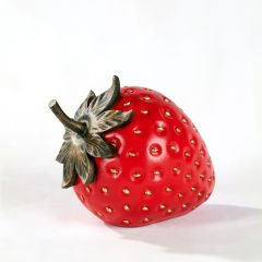 Dekoratif Çilek Heykeli Küçük