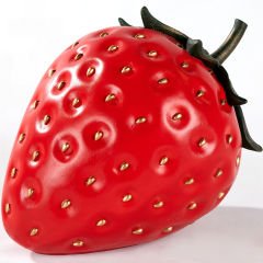 Dekoratif Çilek Heykeli Büyük