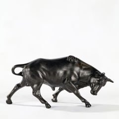 Dekoratif Boğa Heykel Biblo