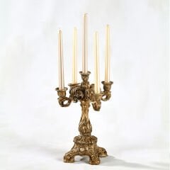 Dekoratif 5'li Şamdan Mumluk