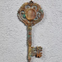 Eski Dekoratif Anahtar Küçük