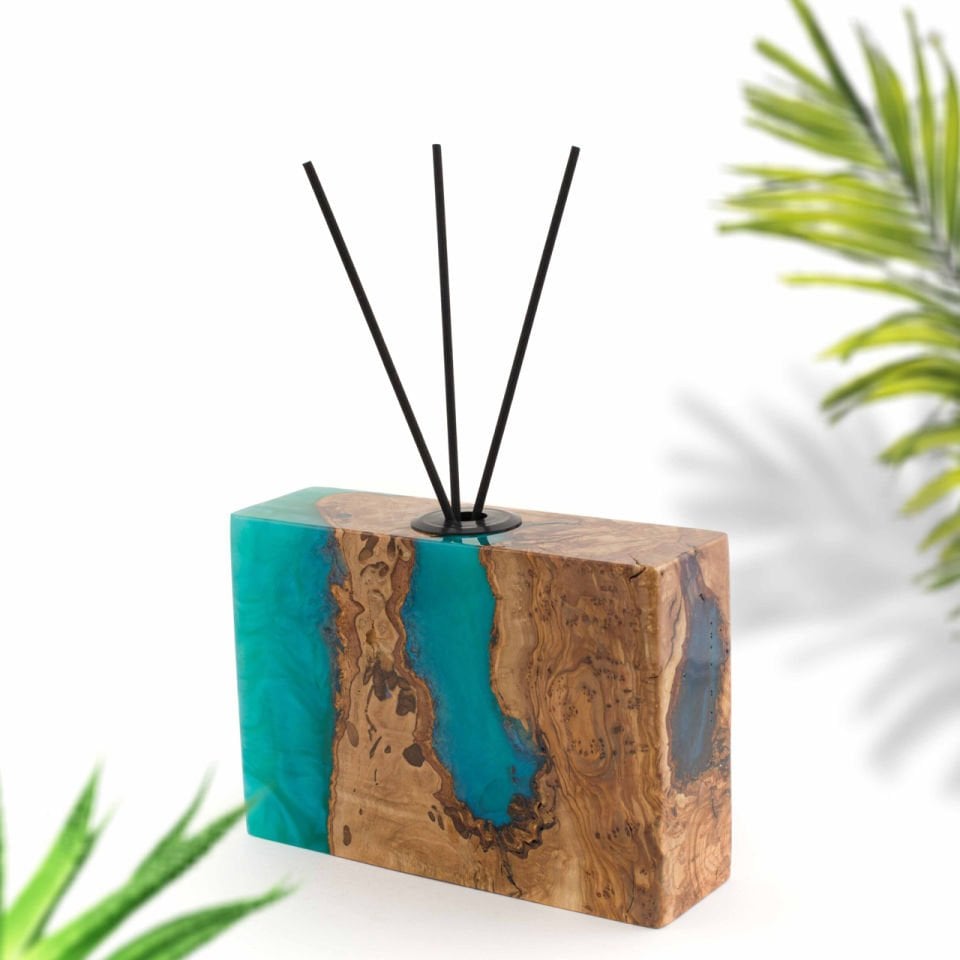 Kare Dikdörtgen Epoksi Renkli Ebat 2