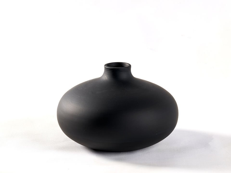 Round Vase Büyük Seramik Vazo