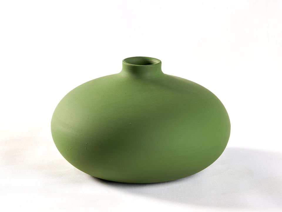 Round Vase Büyük Seramik Vazo