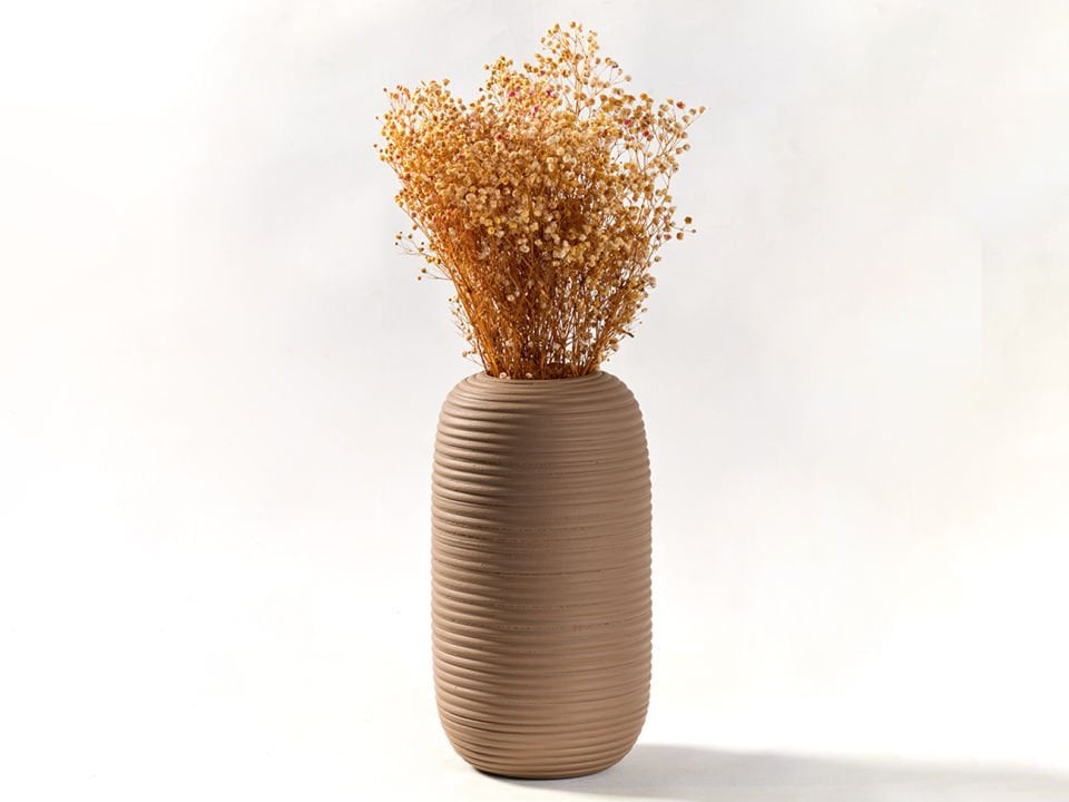 Papaya Büyük Seramik Vazo