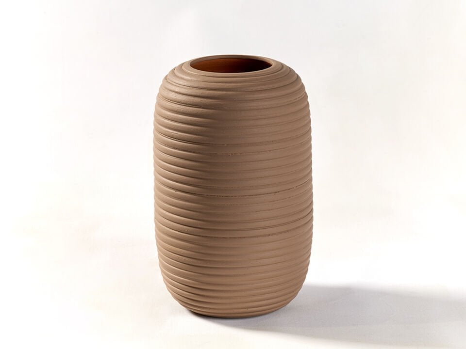 Papaya Küçük Seramik Vazo