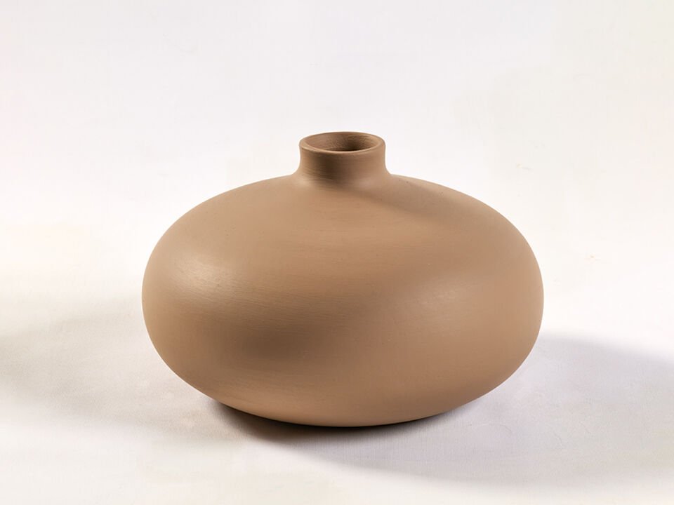 Round Vase Büyük Seramik Vazo