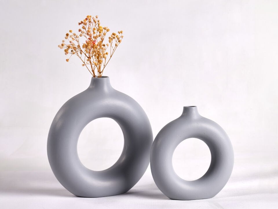 O Vazo 2'li Set