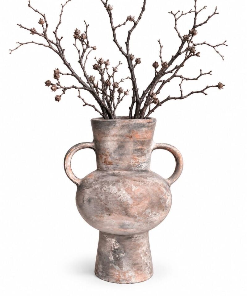 Trumio Eskitme Seramik Vazo 22x27